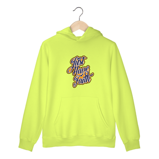 Nome do produto Moletom Canguru Just Have Faith