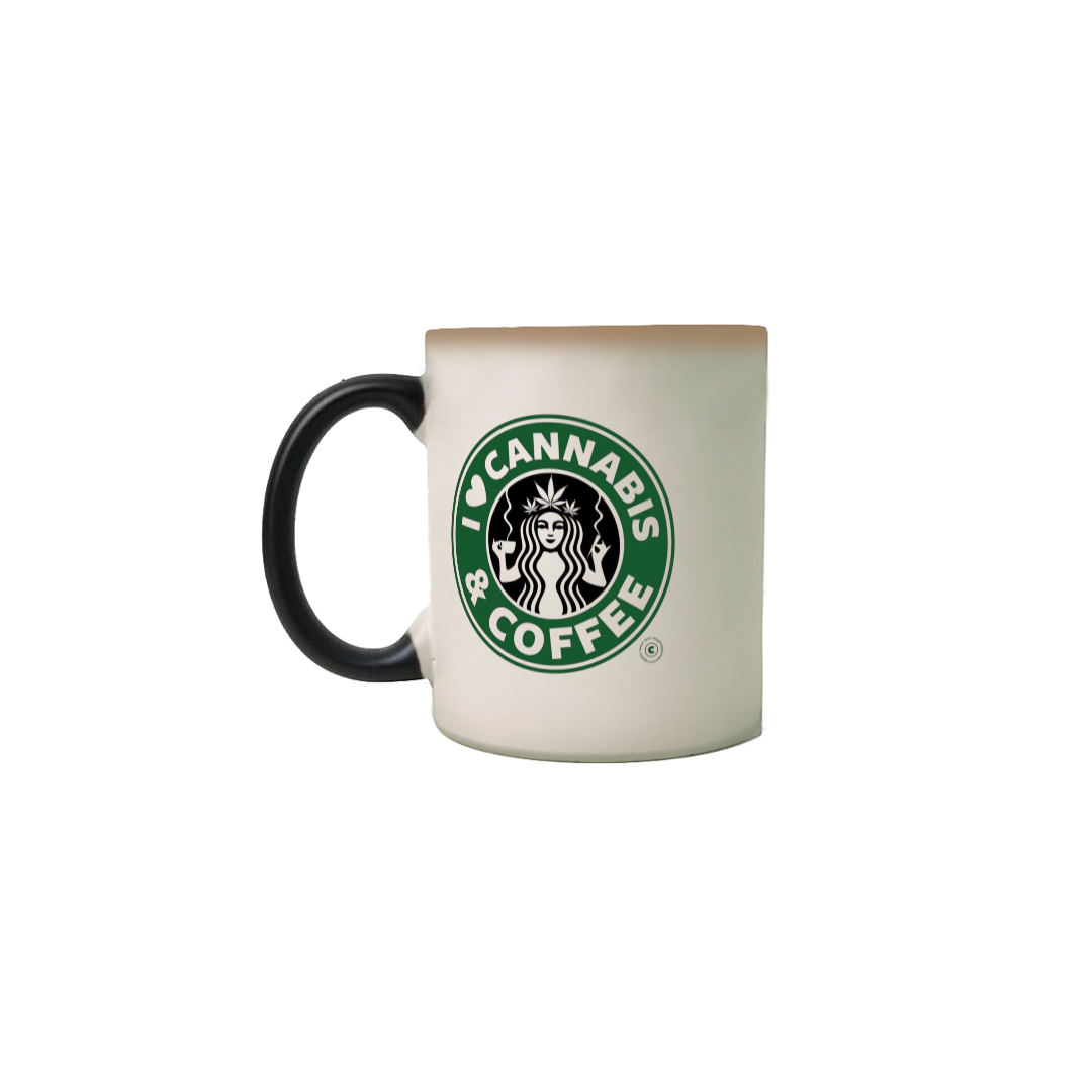 Nome do produto: Caneca coffee e Canabis 