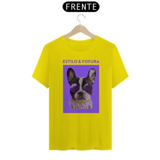 Nome do produto Camiseta Cão Estilo e Fofura