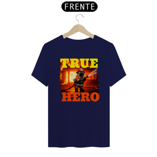 Nome do produto Camiseta Pug Bombeiro