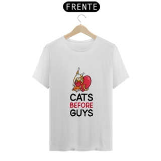 Nome do produto Camiseta Cats Before Guys