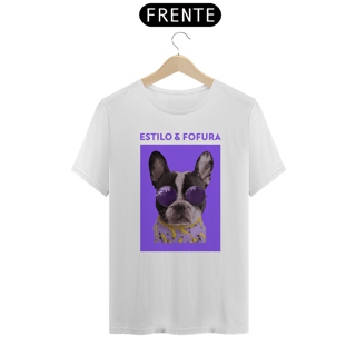 Nome do produto Camiseta Cão Estilo e Fofura