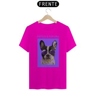 Nome do produto Camiseta Cão Estilo e Fofura