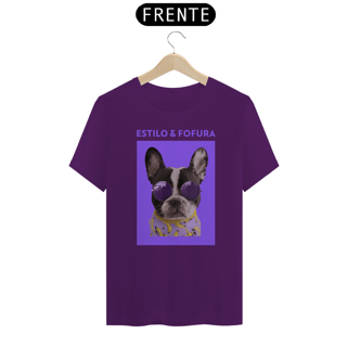 Nome do produto Camiseta Cão Estilo e Fofura
