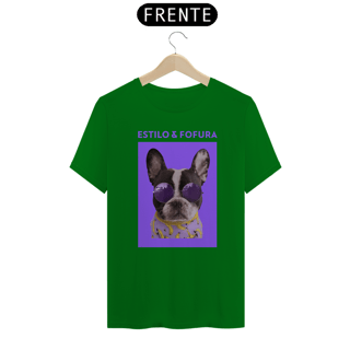 Nome do produto Camiseta Cão Estilo e Fofura