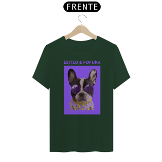 Nome do produto Camiseta Cão Estilo e Fofura