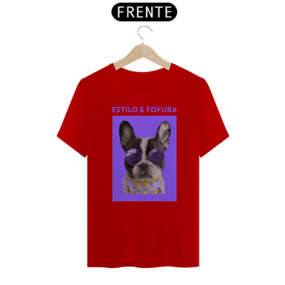 Nome do produto Camiseta Cão Estilo e Fofura