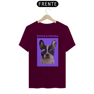 Nome do produto Camiseta Cão Estilo e Fofura