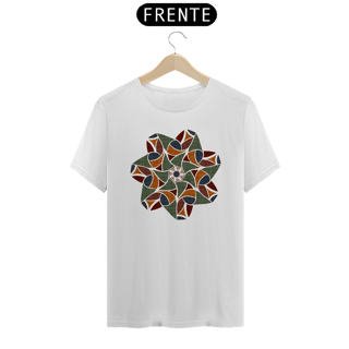 Nome do produto Camiseta Mandala Estrela Vibrante