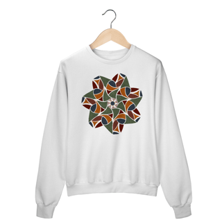 Nome do produto Moletom Mandala Estrela Vibrante