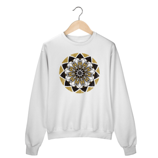 Nome do produto Moletom Blusão Mandala Floral
