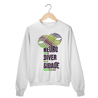 Nome do produto Moletom Blusão - Neurodiversidade