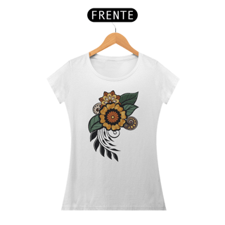 Nome do produto Baby Look Floral Margalindas