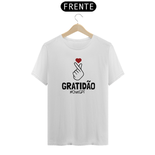 Nome do produto Camiseta Gratidão GPT