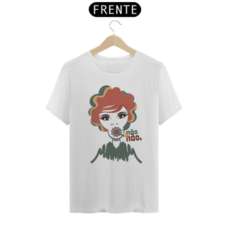 Nome do produto Camiseta Não é Não Branca Cor