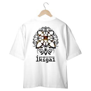 Nome do produto Camiseta Oversized Ikigai B