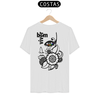 Nome do produto Camiseta Bem Viver Costas