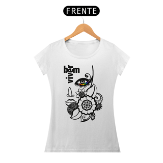 Nome do produto Baby Look Bem Viver Blackwork