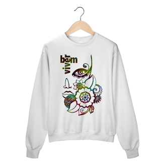 Nome do produto Moletom Blusão Bem Viver Cor