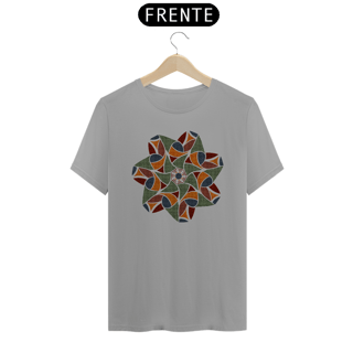 Nome do produto Camiseta Mandala Estrela Vibrante