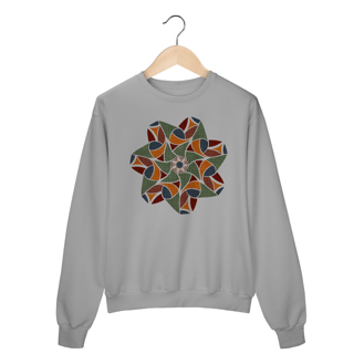 Nome do produto Moletom Mandala Estrela Vibrante