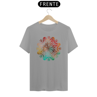 Nome do produto Camiseta Mandala Alvorada Branca