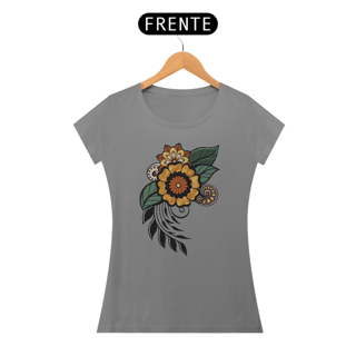 Nome do produto Baby Look Floral Margalindas