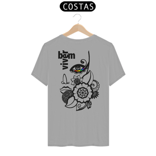 Nome do produto Camiseta Bem Viver Costas