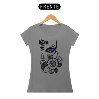 Nome do produto Baby Look Bem Viver Blackwork