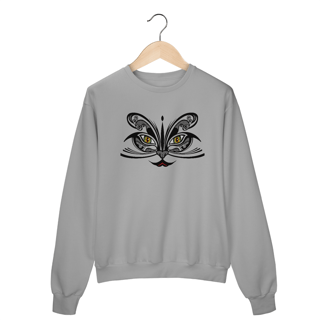 Nome do produto Moletom Blusão Gato Preto