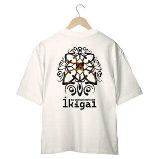 Nome do produto Camiseta Oversized Ikigai B