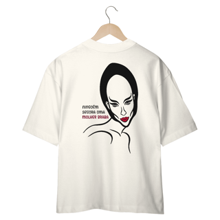 Nome do produto Camiseta Oversized Mulher Braba