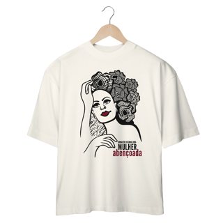Nome do produto Camiseta Oversized Mulher Abençoada