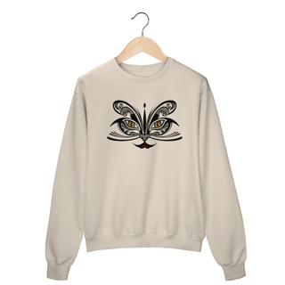 Nome do produto Moletom Blusão Gato Preto