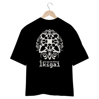 Nome do produto Camiseta Oversized Ikigai P
