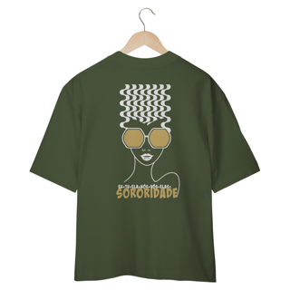 Nome do produto Camiseta Oversized Sororidade -Cores