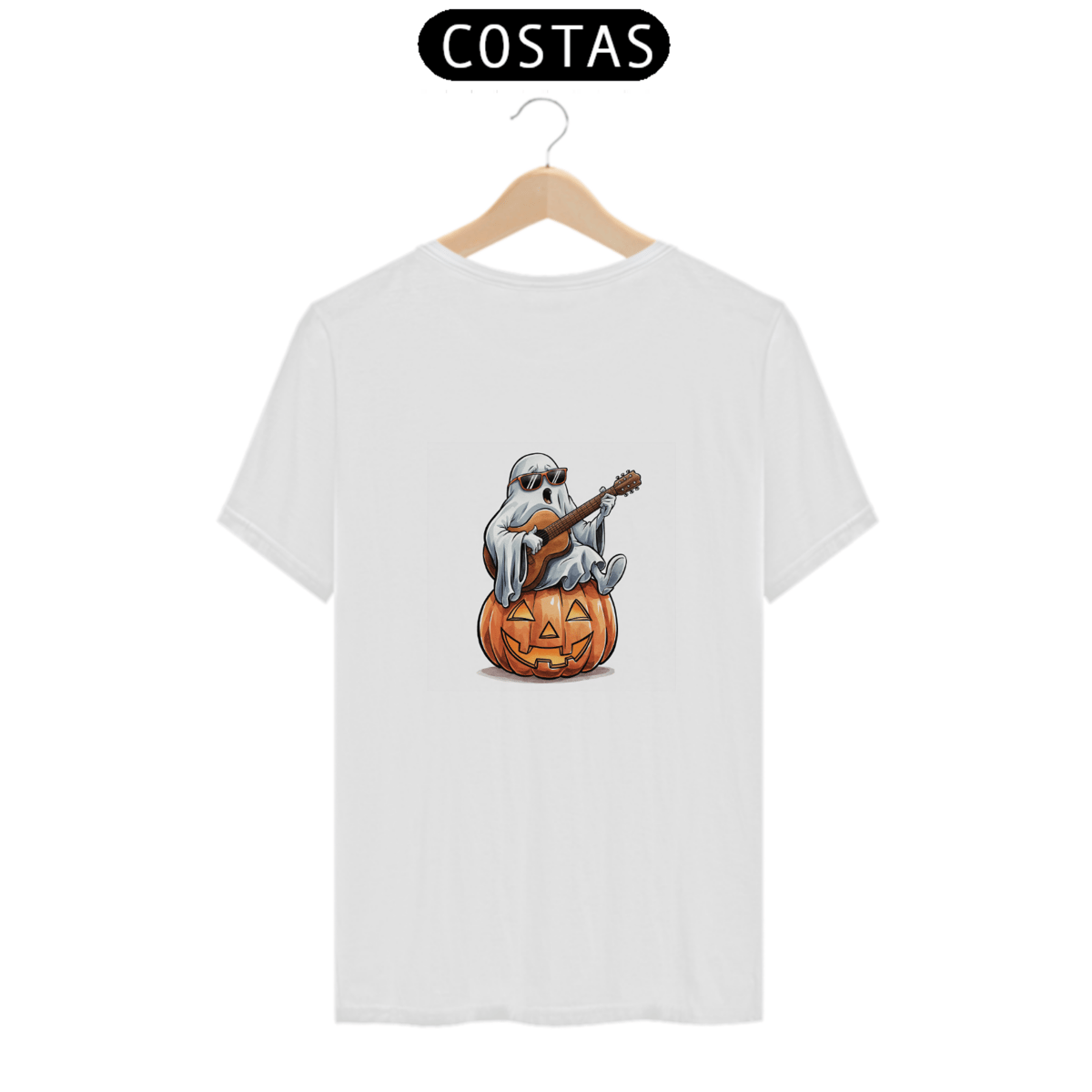 Nome do produto: CAMISA DE FANTASMA BRANCA