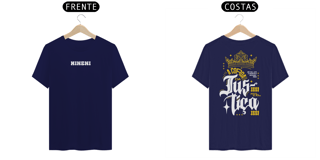 Nome do produto Camiseta Coroa da justiça
