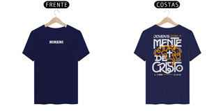 Nome do produto Camiseta Jovens com a mente de Cristo