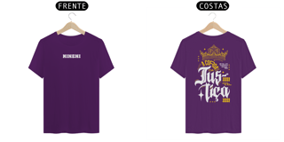 Nome do produto Camiseta Coroa da justiça