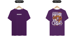 Nome do produto Camiseta Jovens com a mente de Cristo