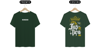 Nome do produto Camiseta Coroa da justiça