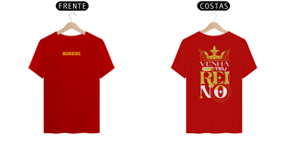 Nome do produto Camiseta venha teu reino