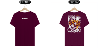 Nome do produto Camiseta Jovens com a mente de Cristo