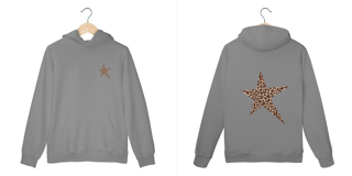 Nome do produto Leopard Star Hoodie