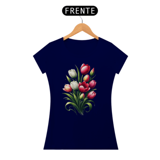 Nome do produto Camiseta Tulipas