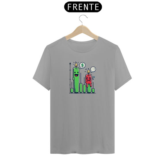 Camiseta Alta & Baixa: O Humor do Mercado