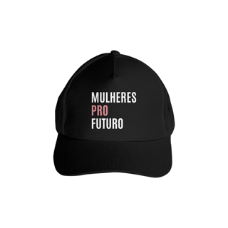 Boné Mulheres pro Futuro preto