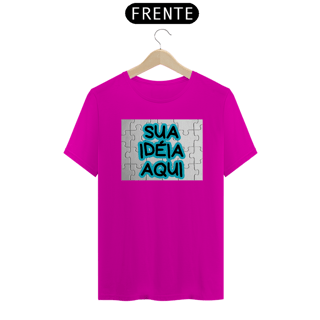 Nome do produto Camiseta Sua Idéia