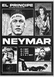 Nome do produto Neymar Jr pôster